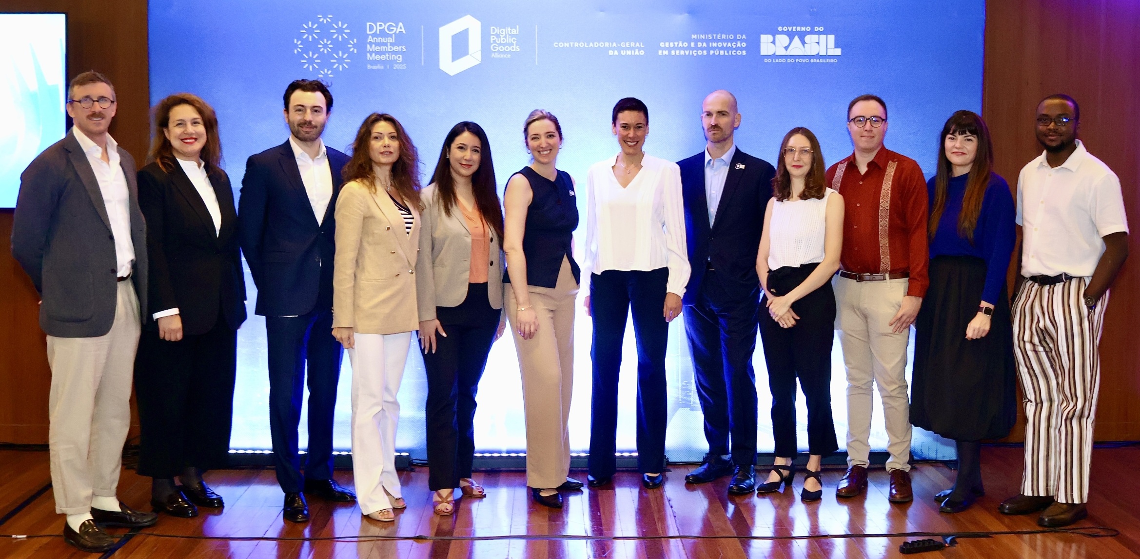 DPGA Secretariat team at the Annual Members Meeting in Brasilia, 2025